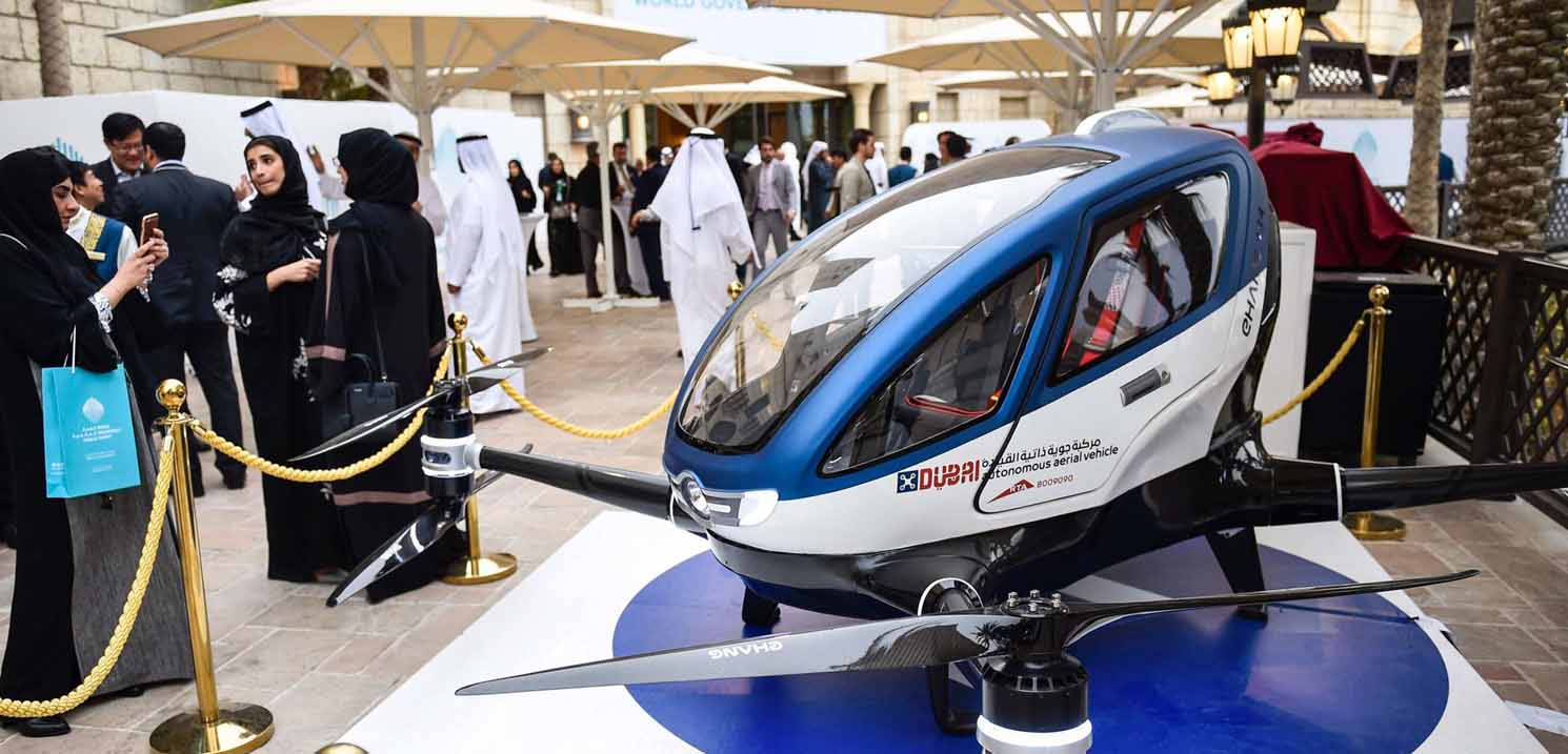 Dubai Drone Taxis Presentation Event