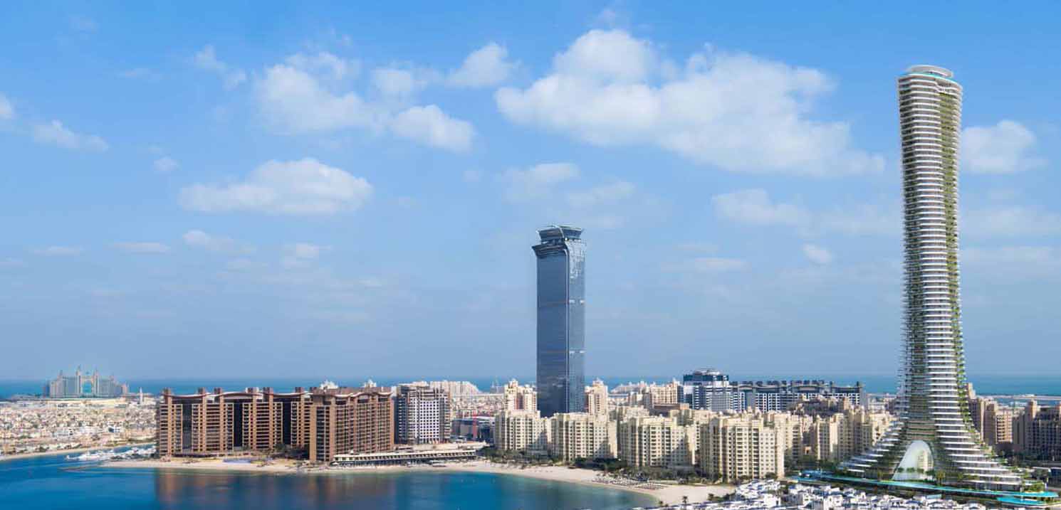 Como Residences Dubai Aerial View