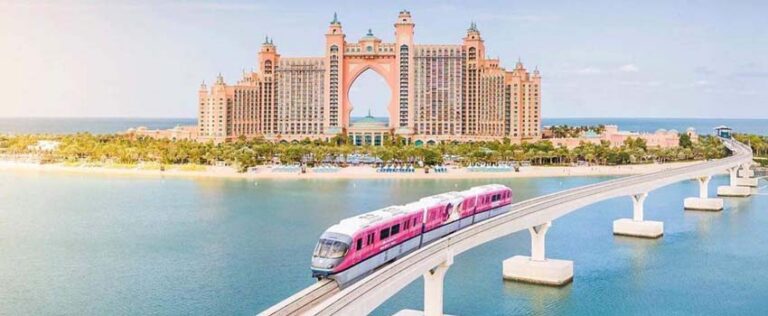 Palm Monorail Dubai's Modern Transport - Riding the Sky